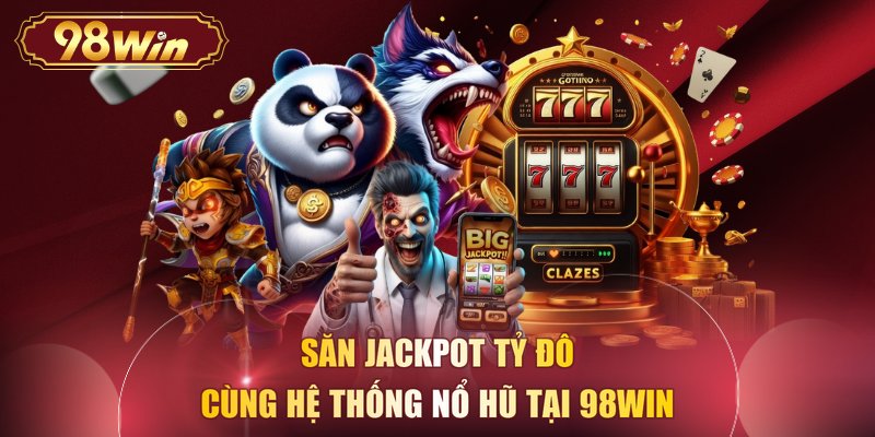 Săn Jackpot tỷ đô cùng hệ thống nổ hũ tại 98WIN 